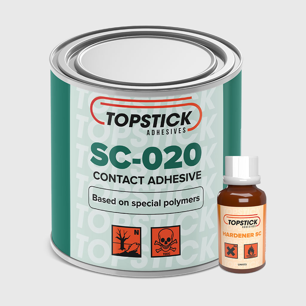 Topstick SC-020 non flammable industrial adhesive used for cold splicing